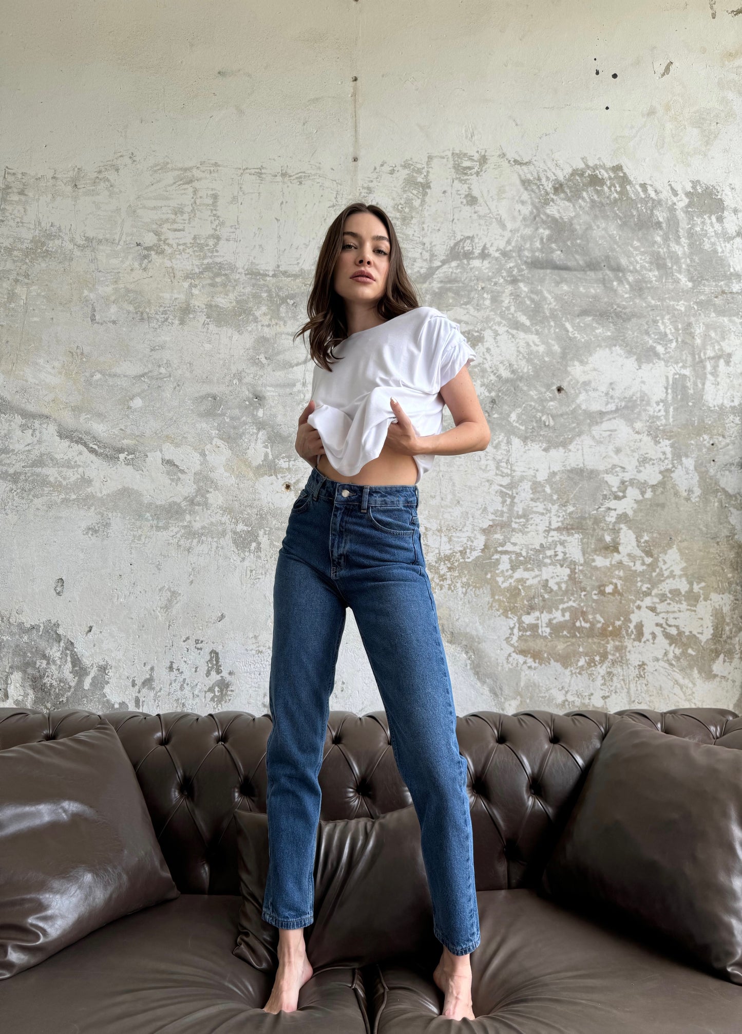 Ziadora -- "24 Classic Jeans - Blue